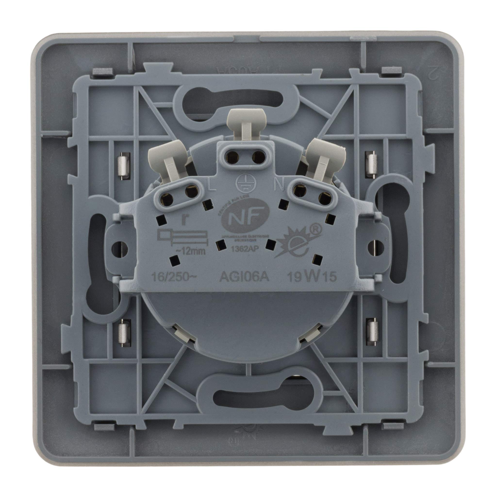 zenitech-artezo-prise-2p-t-16a-250v-titanium image 4
