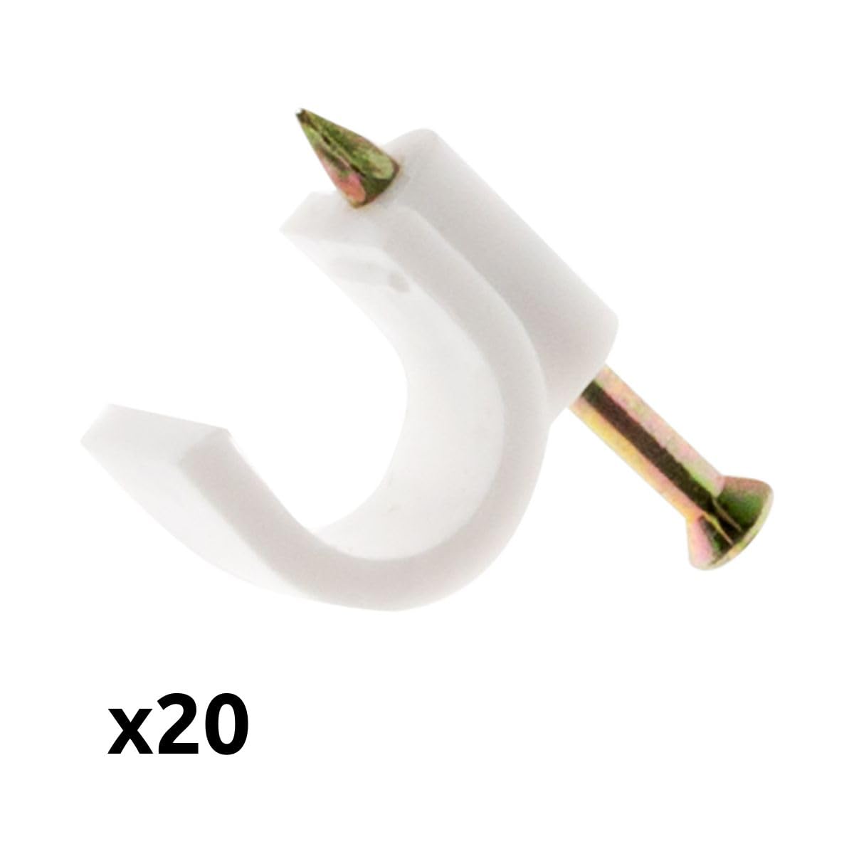 zenitech-lot-de-20-crochets-de-fixation-7-mm-blanc image 3