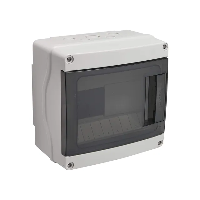debflex-706712-coffret-tanche-porte-ip65-1-rang-e-8-modules-gris image 1