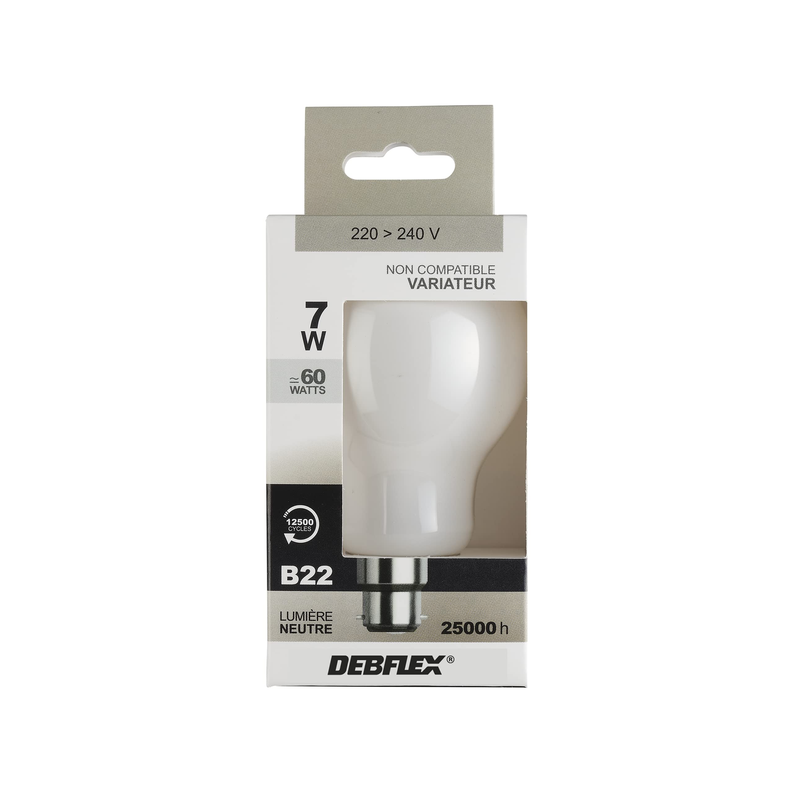 debflex-ampoule-a60-led-b22-7w-4000k-810lm-blanc-neutre image 7