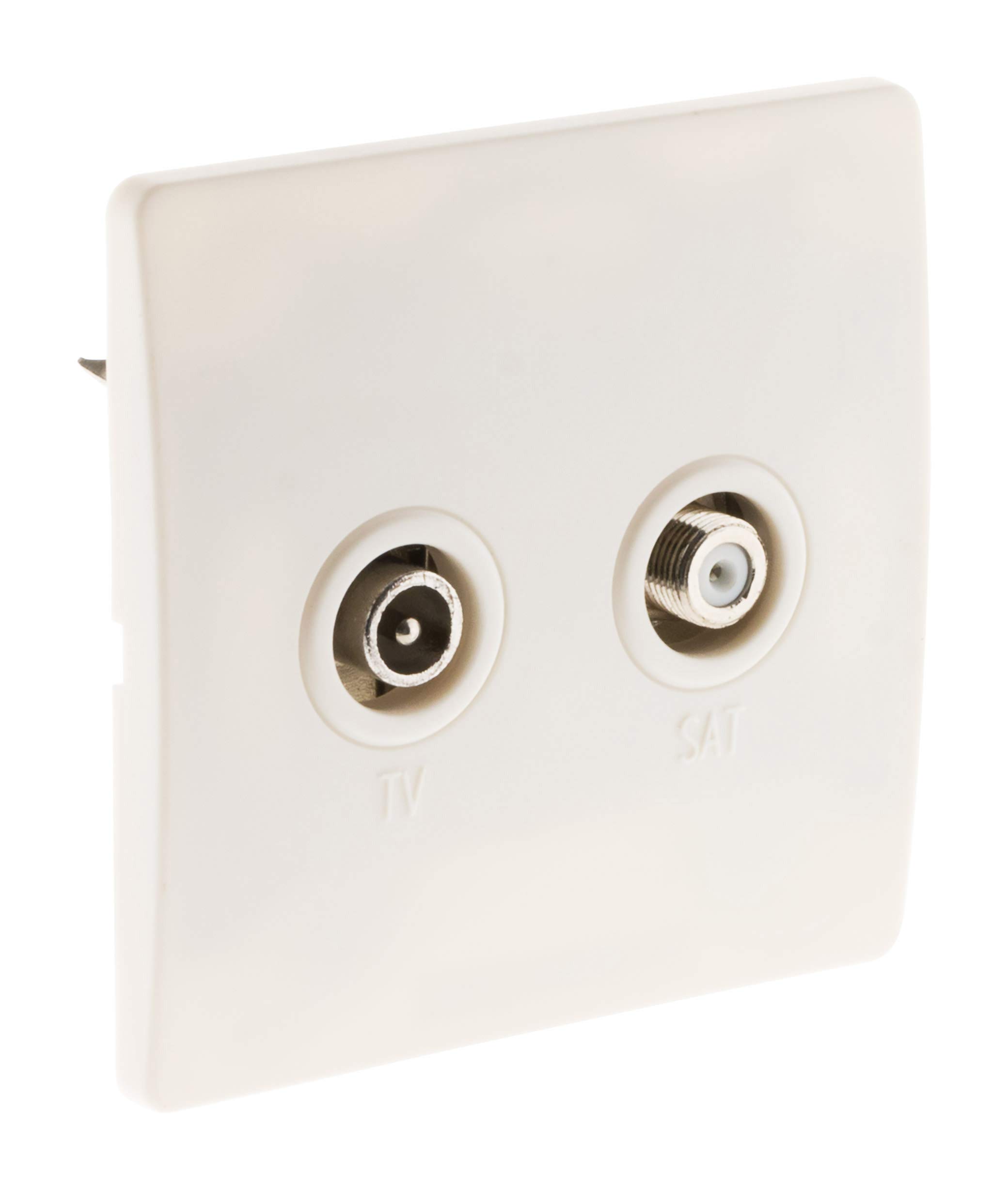 zenitech-diwone-prise-tv-9-52-satellite-blanc-vis-griffes image 1