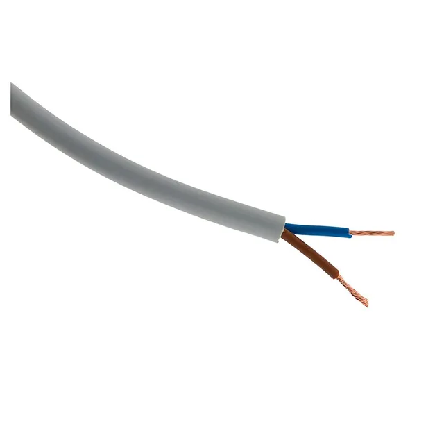 zenitech-c-ble-h05vv-f-2x1-5mm-gris-10m-souple image 1