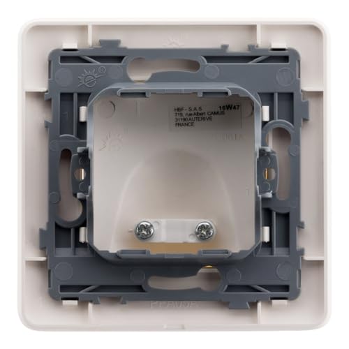 zenitech-plaque-sortie-de-c-ble-16a-86x86-mm-blanc-pr-te-poser image 8
