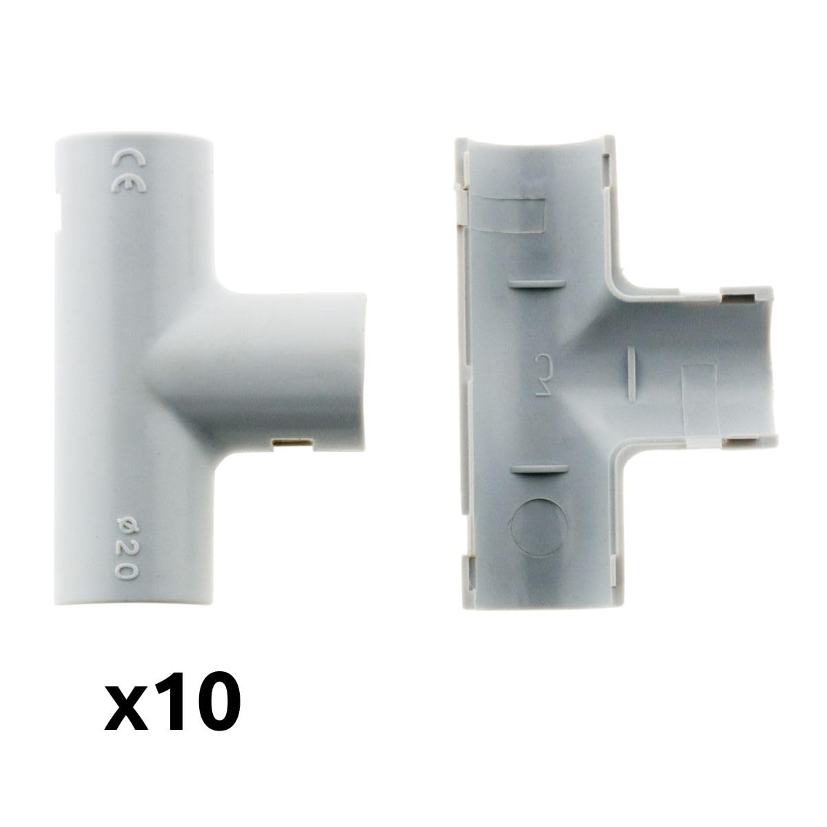 zenitech-lot-de-10-t-s-pour-tube-irl-20mm-gris image 4