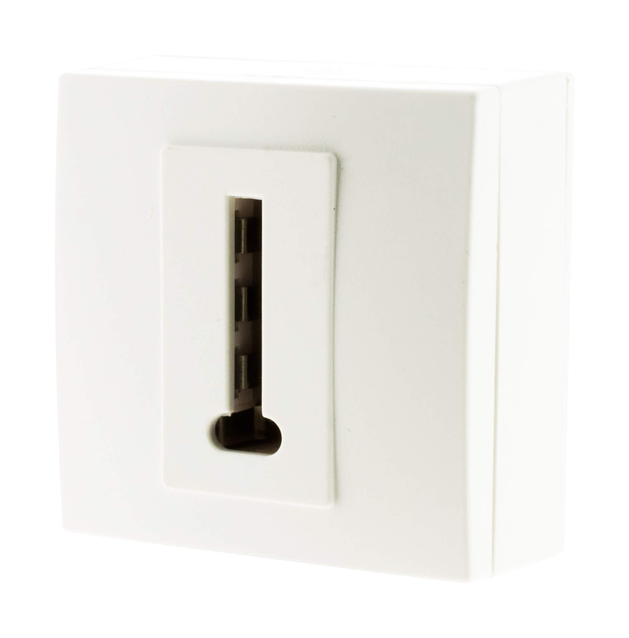 zenitech-bel-vue-prise-t-l-phonique-8-plots-saillie-blanc image 4