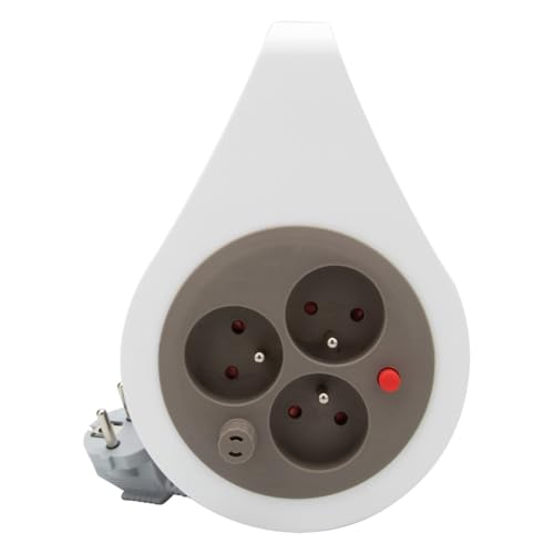 zenitech-mini-enrouleur-design-3-prises-2p-t-7m-taupe image 6