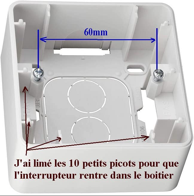 Bien mais plastique léger