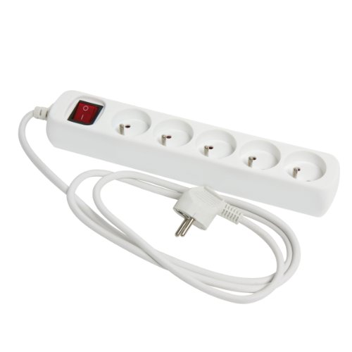 debflex-bloc-5-prises-16a-avec-interrupteur-cordon-1-5-m-blanc image 2
