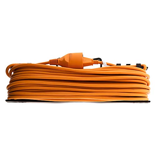 zenitech-prolongateur-jardin-2x1-5mm-25m-orange-avec-range-c-ble image 6