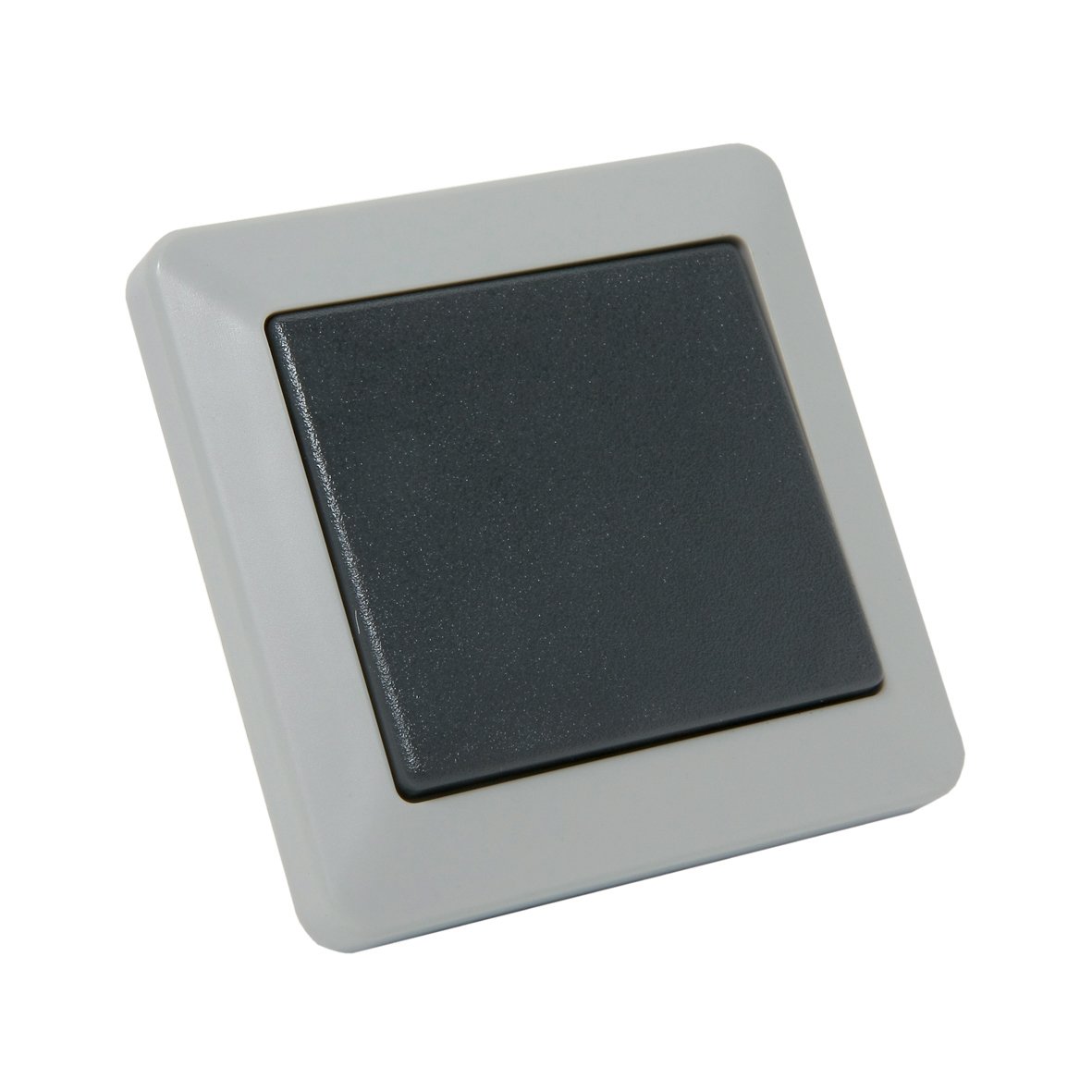 debflex-opaline-735110-interrupteur-va-et-vient-gris-ip44 image 1