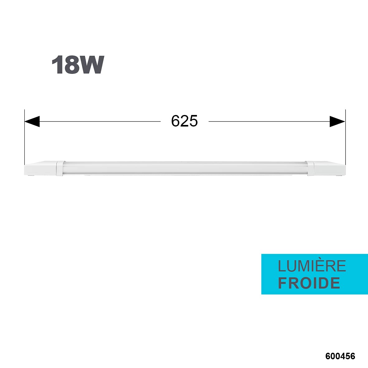 debflex-r-glette-led-tubulaire-slim-0-6m-18w-ip65 image 2