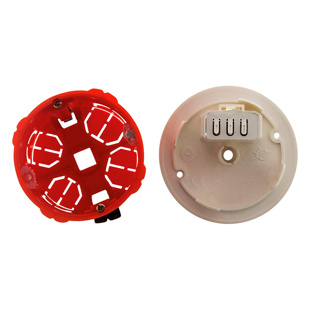 zenitech-kit-dcl-point-de-centre-placo-e27-rouge image 5