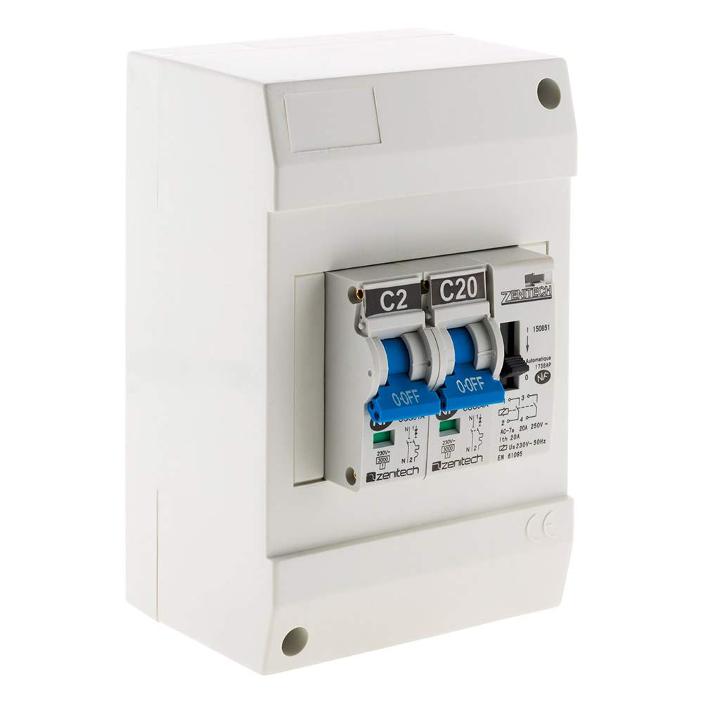 zenitech-coffret-chauffe-eau-pr-quip-2a-20a-jour-nuit image 1
