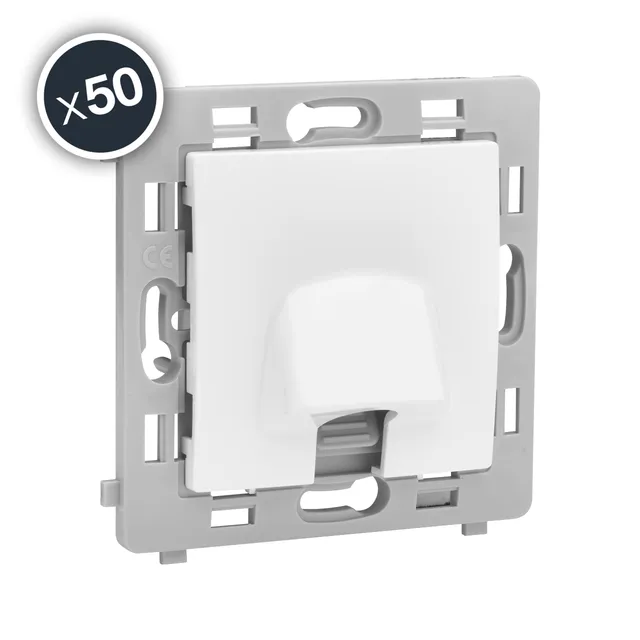 debflex-802018-m-canisme-sortie-de-c-ble-blanche-gamme-caly image 1