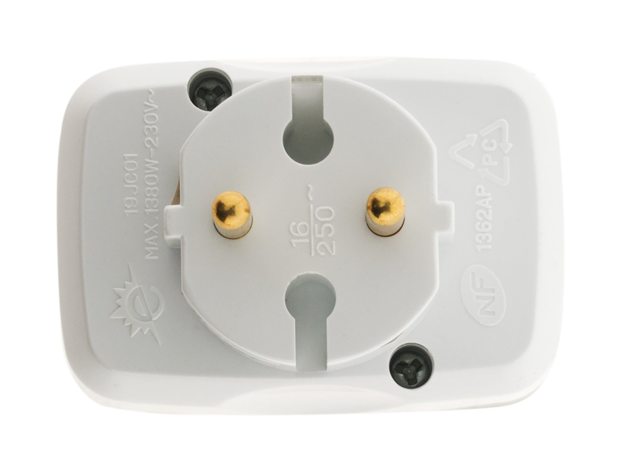 zenitech-triplite-3x-6a-2p-fa-ade-blanc image 5