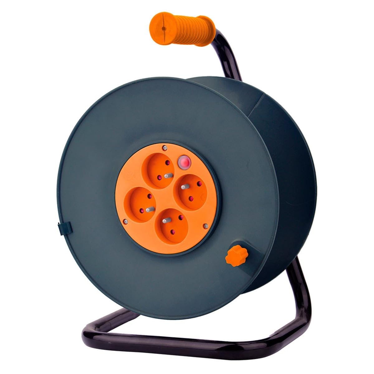 zenitech-enrouleur-vide-4-prises-2p-t-16a-40m-orange image 3