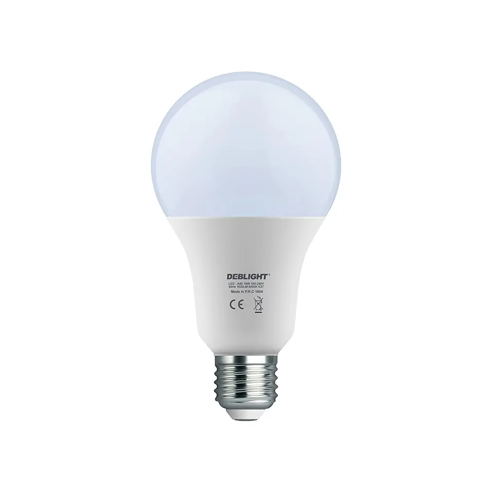 debflex-emeraude-ampoule-led-a80-e27-6500k-1620-lumens-600429 image 1