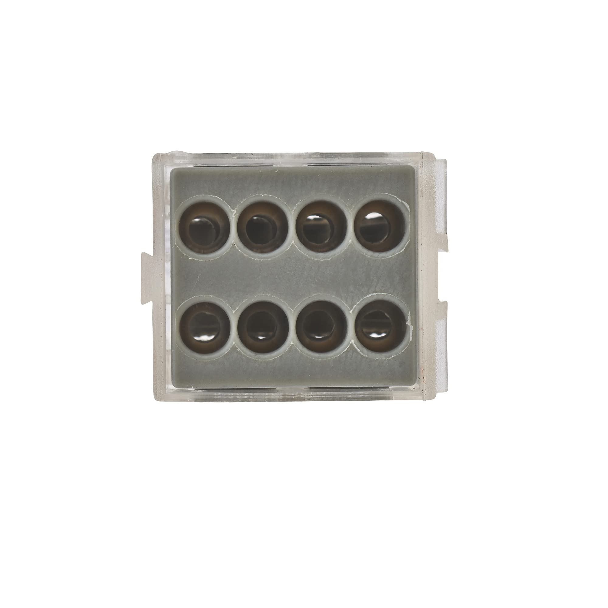debflex-caly-borne-automatique-8-trous-c-ble-1-5-2-5mm-gris-704550 image 1