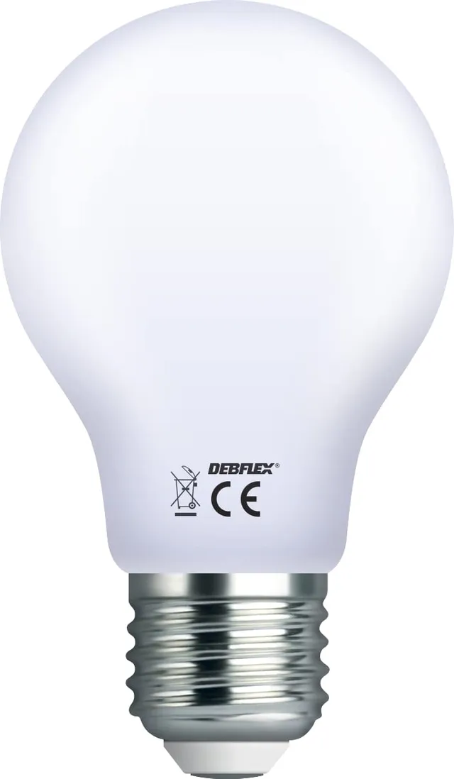 debflex-ampoule-led-s19-a60-filament-4w-e27-4000k-verre-clair-600401 image 1