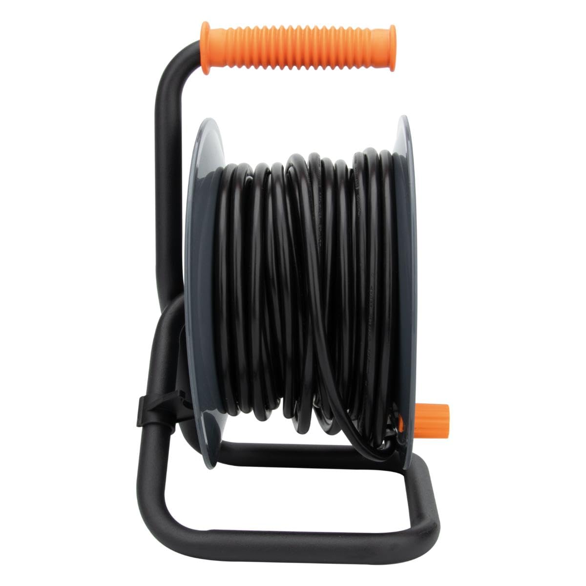 zenitech-enrouleur-4-prises-h05vv-f-3g1mm-25m-coupe-circuit-noir image 5