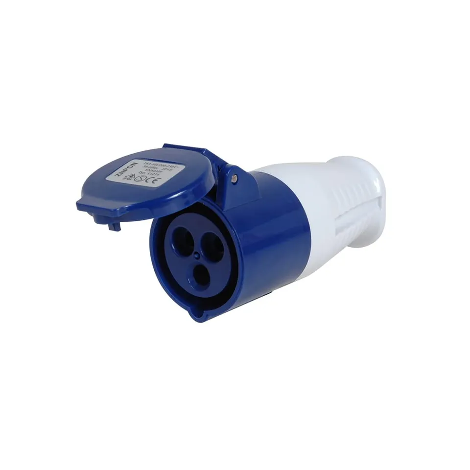 debflex-713310-fiche-femelle-cee-2p-t-16a-bleue image 1