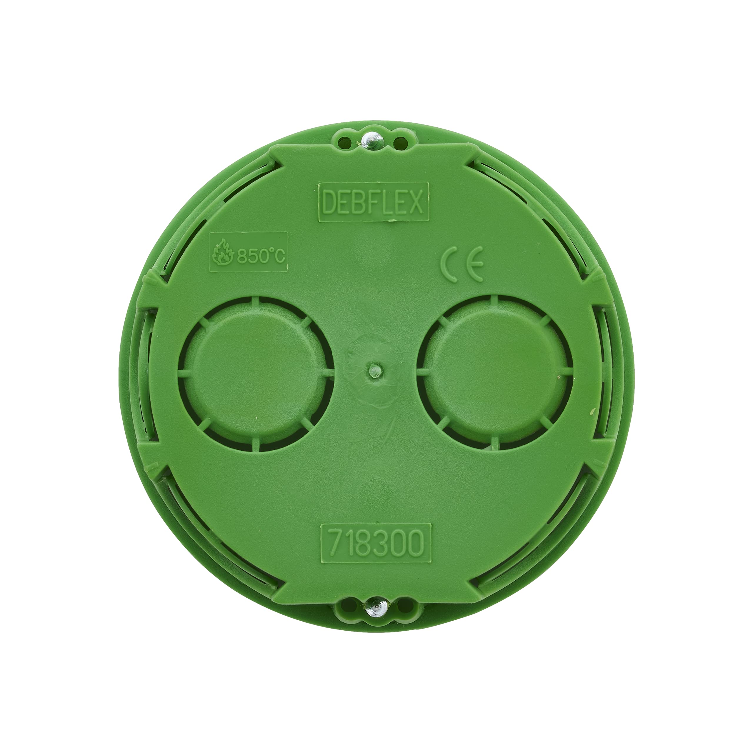 debflex-bo-te-pour-appareillage-1-poste-ma-onnerie-diam-67mm-prof-40mm-verte image 1
