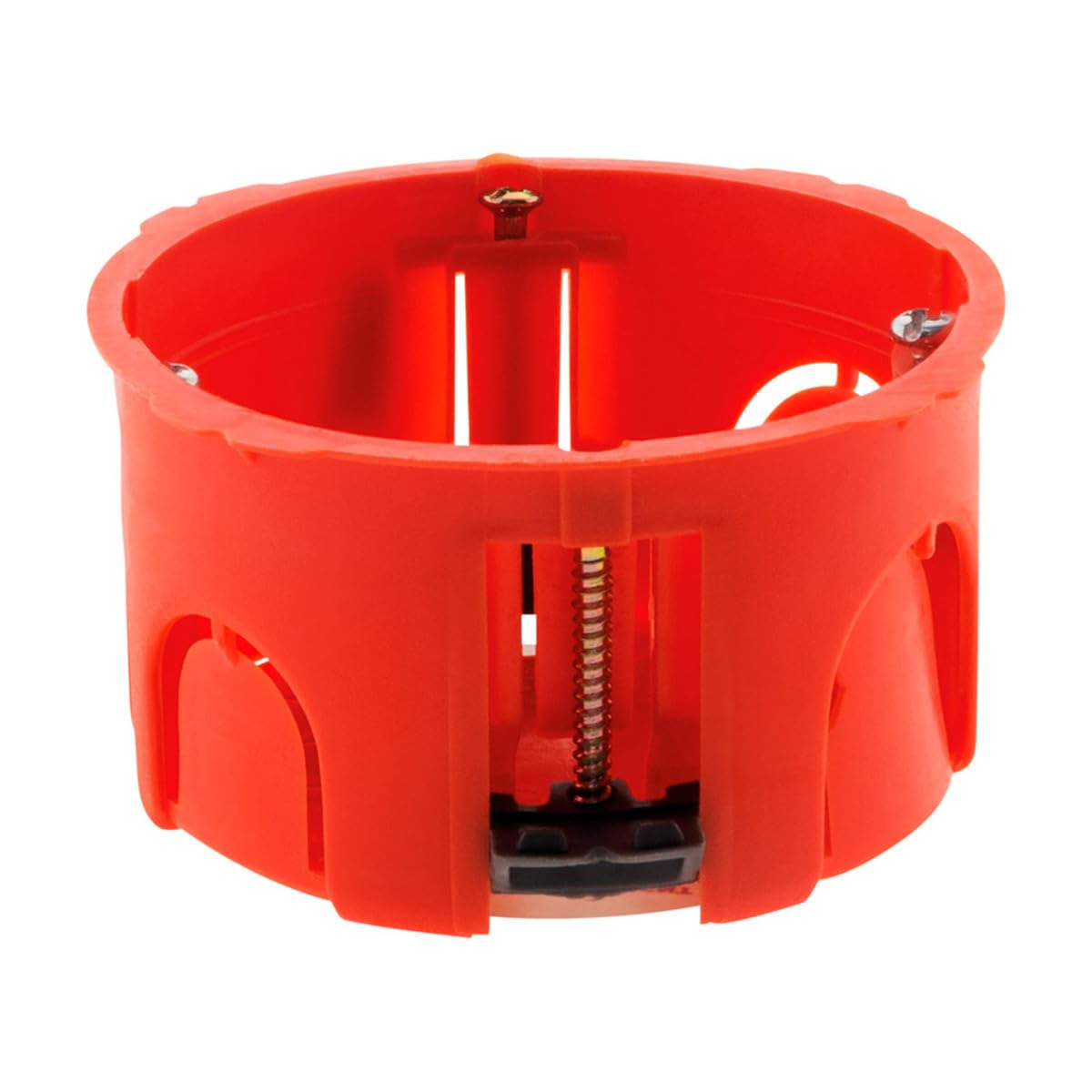 zenitech-lot-10-bo-tes-d-encastrement-placo-65mm-p40mm-rouge image 3