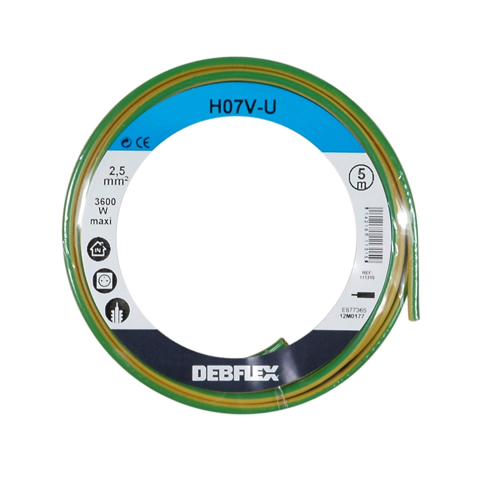 debflex-bobinot-c-ble-rigide-h07vr-6mm-jaune-vert-5m image 4