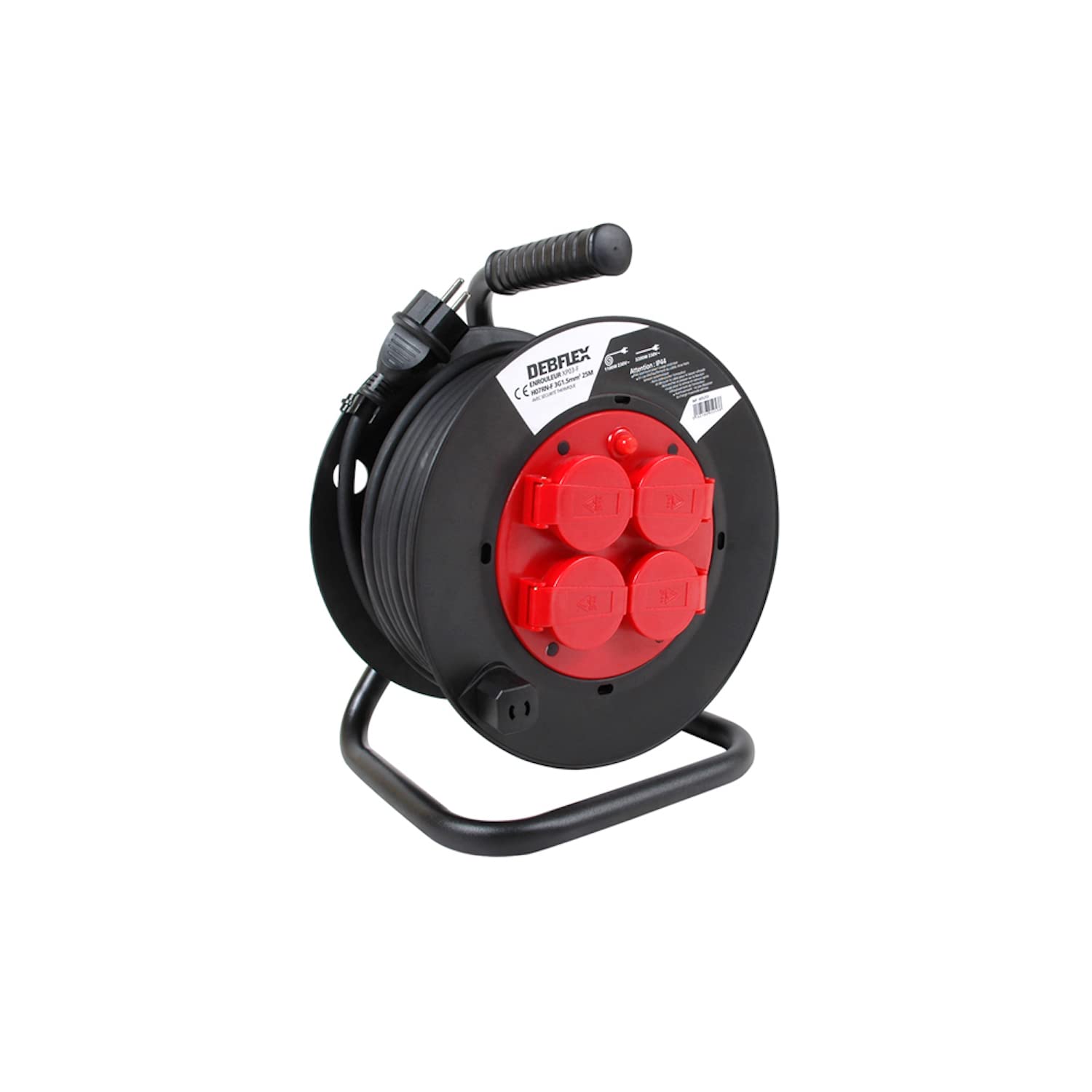 debflex-enrouleur-lectrique-intensif-25-m-4-prises-ip44-16a-h07rn-f-3g1-5 image 7