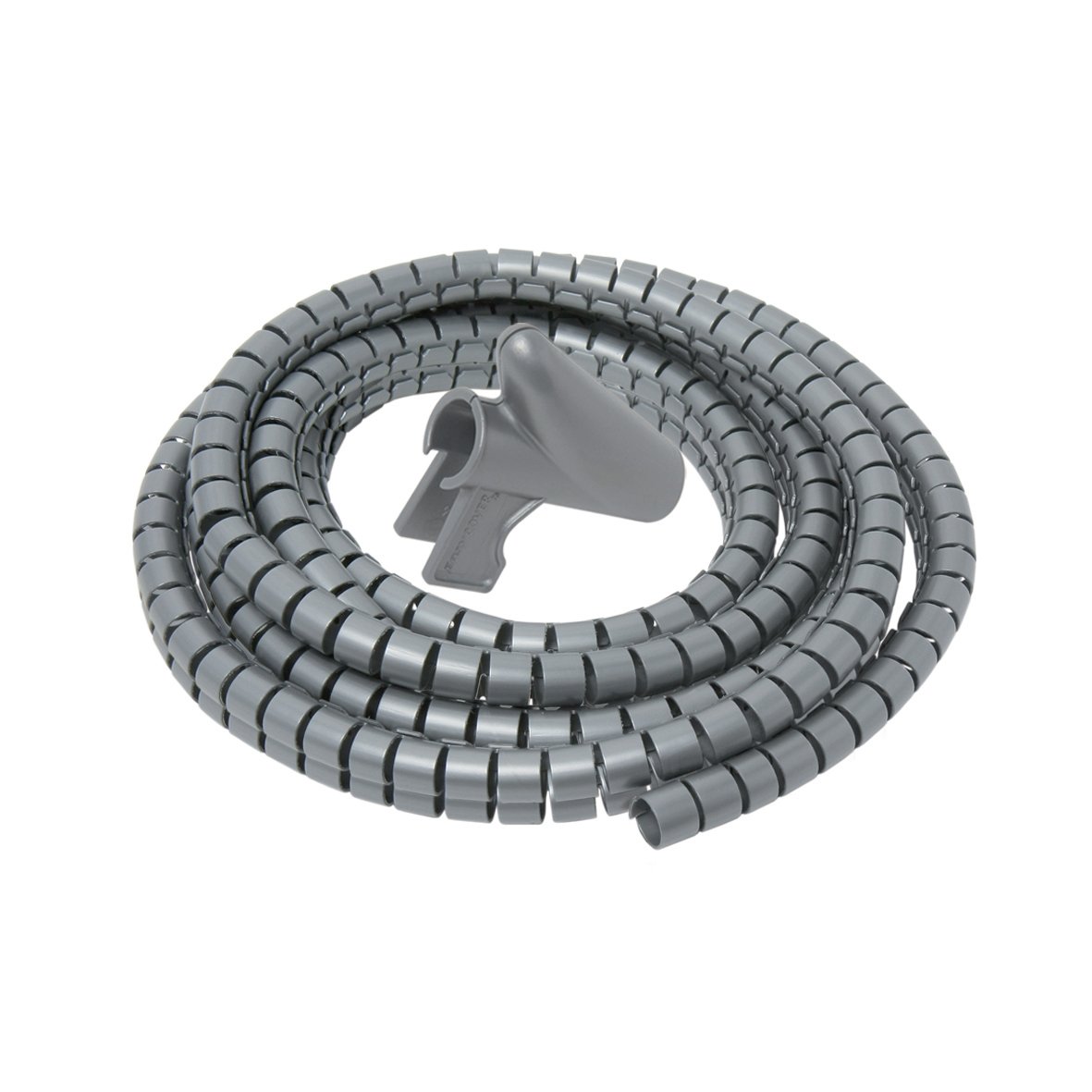 debflex-760370-gaine-range-c-bles-avec-guide-22-mm-x-3-m-argent image 1