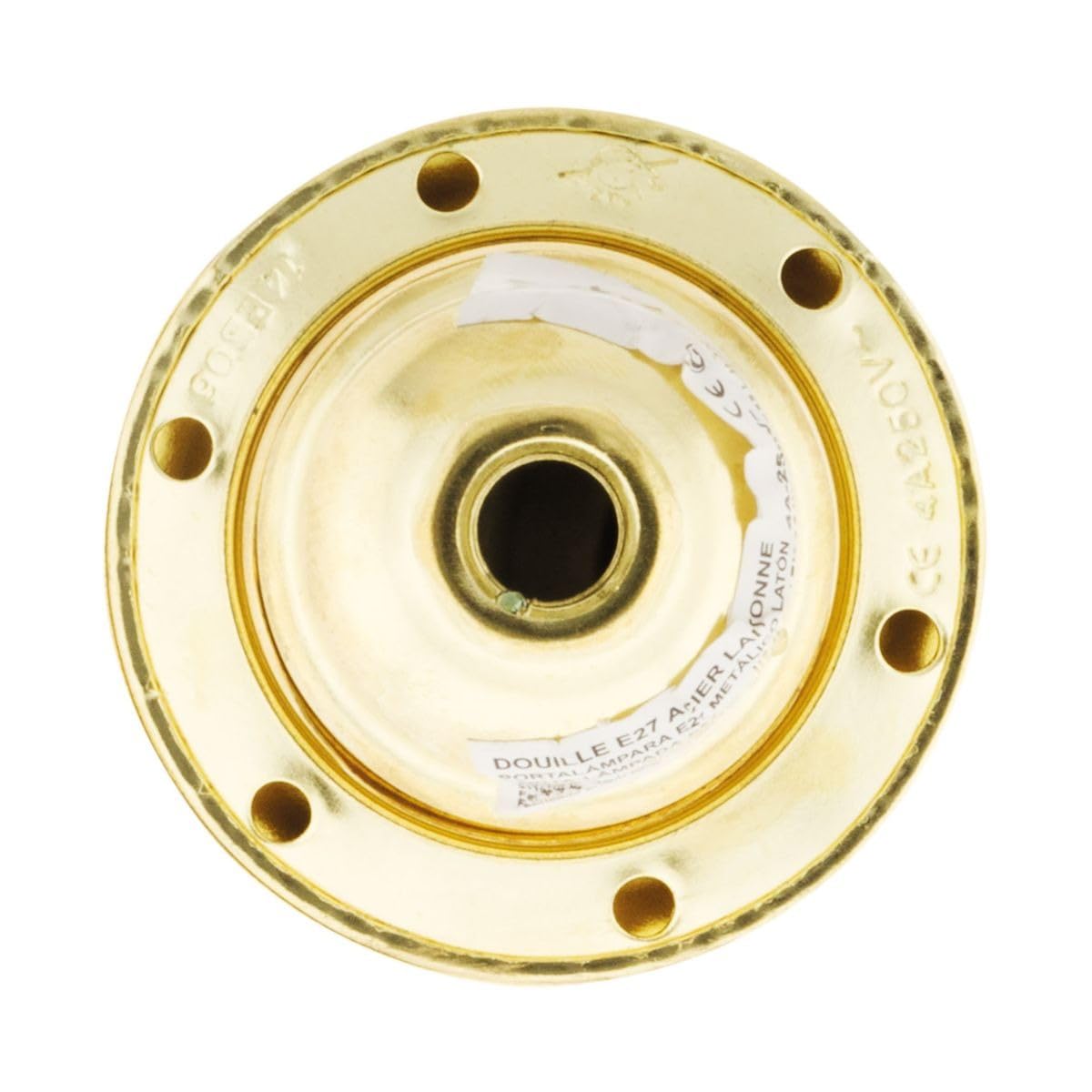 zenitech-douille-e27-acier-laitonn-double-bague-terre image 4