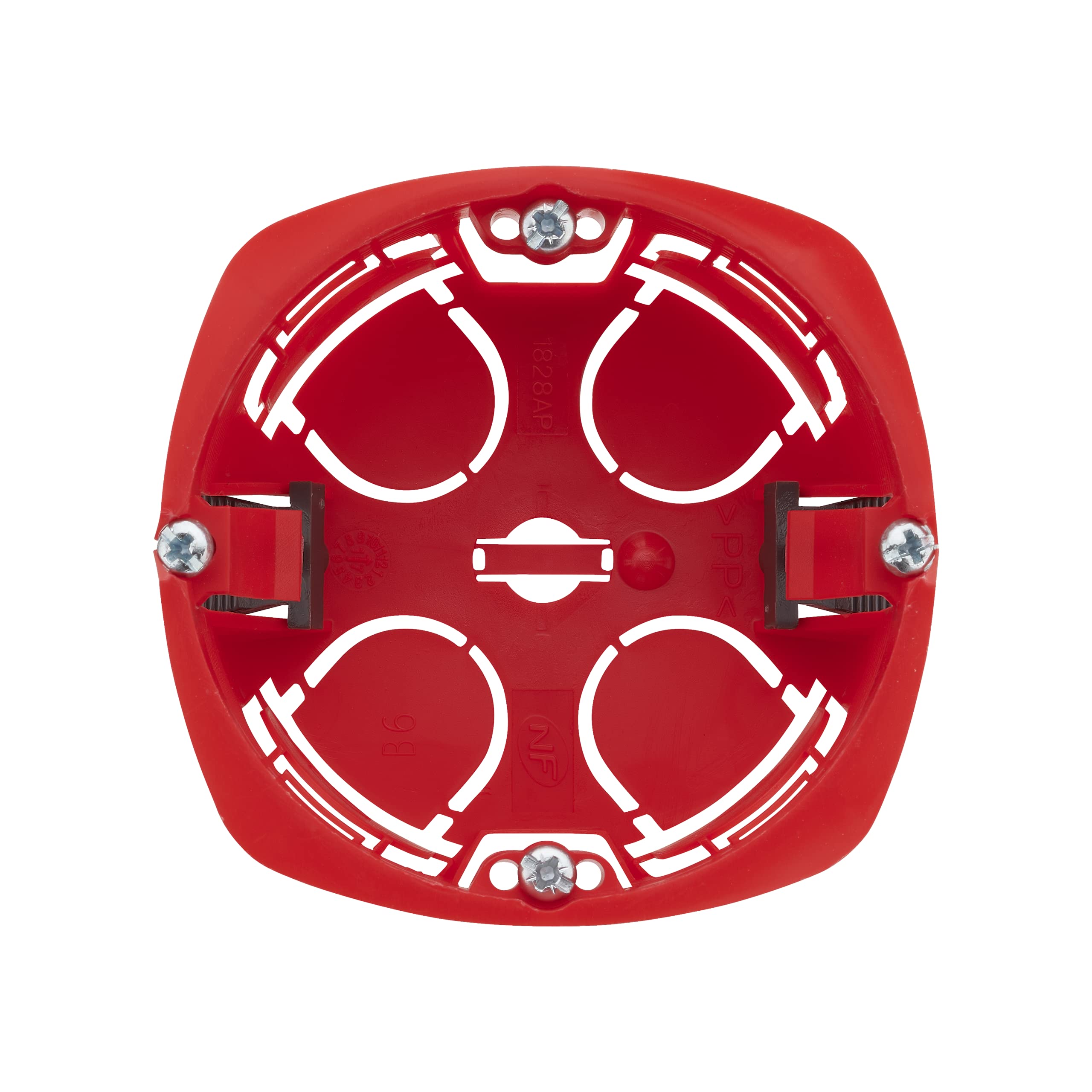 debflex-stop-air-bo-te-d-encastrement-cloison-s-che-1-poste-67-mm-p40-mm-rouge image 2