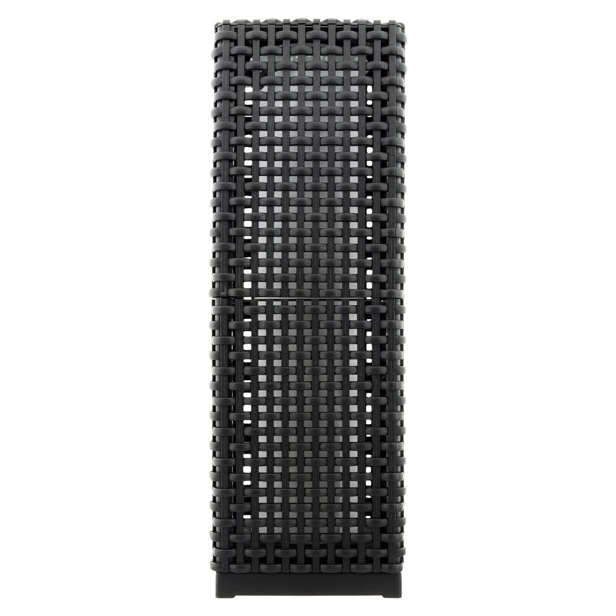 zenitech-lampadaire-ext-rieur-solaire-47cm-30lm-ip44-noir image 1