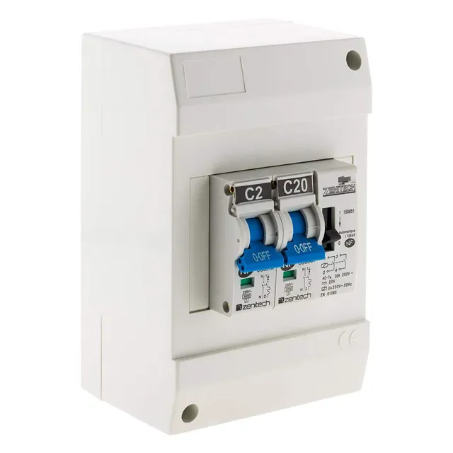 zenitech-coffret-chauffe-eau-pr-quip-2a-20a-jour-nuit image 1