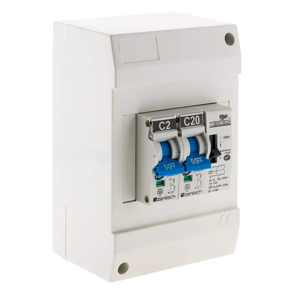zenitech-coffret-chauffe-eau-pr-quip-2a-20a-jour-nuit image 1