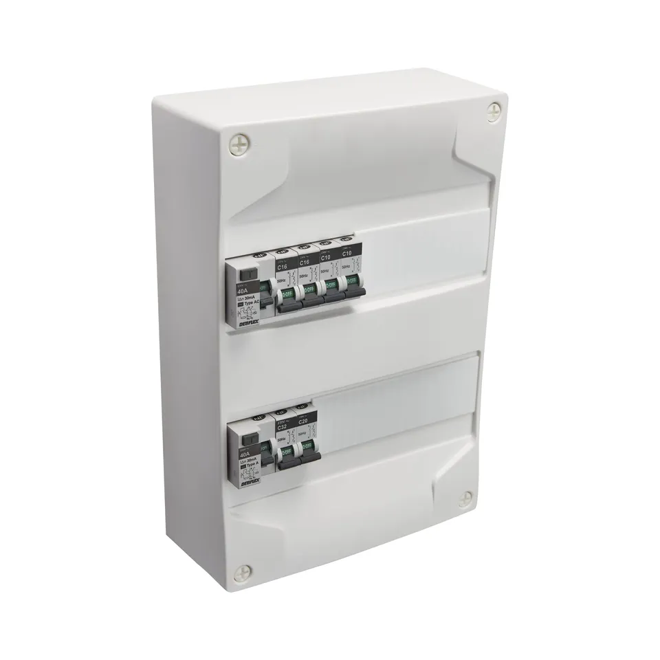 debflex-707621-tableau-lectrique-pr-quip-2-rang-es-26-modules-6-disjoncteurs image 1