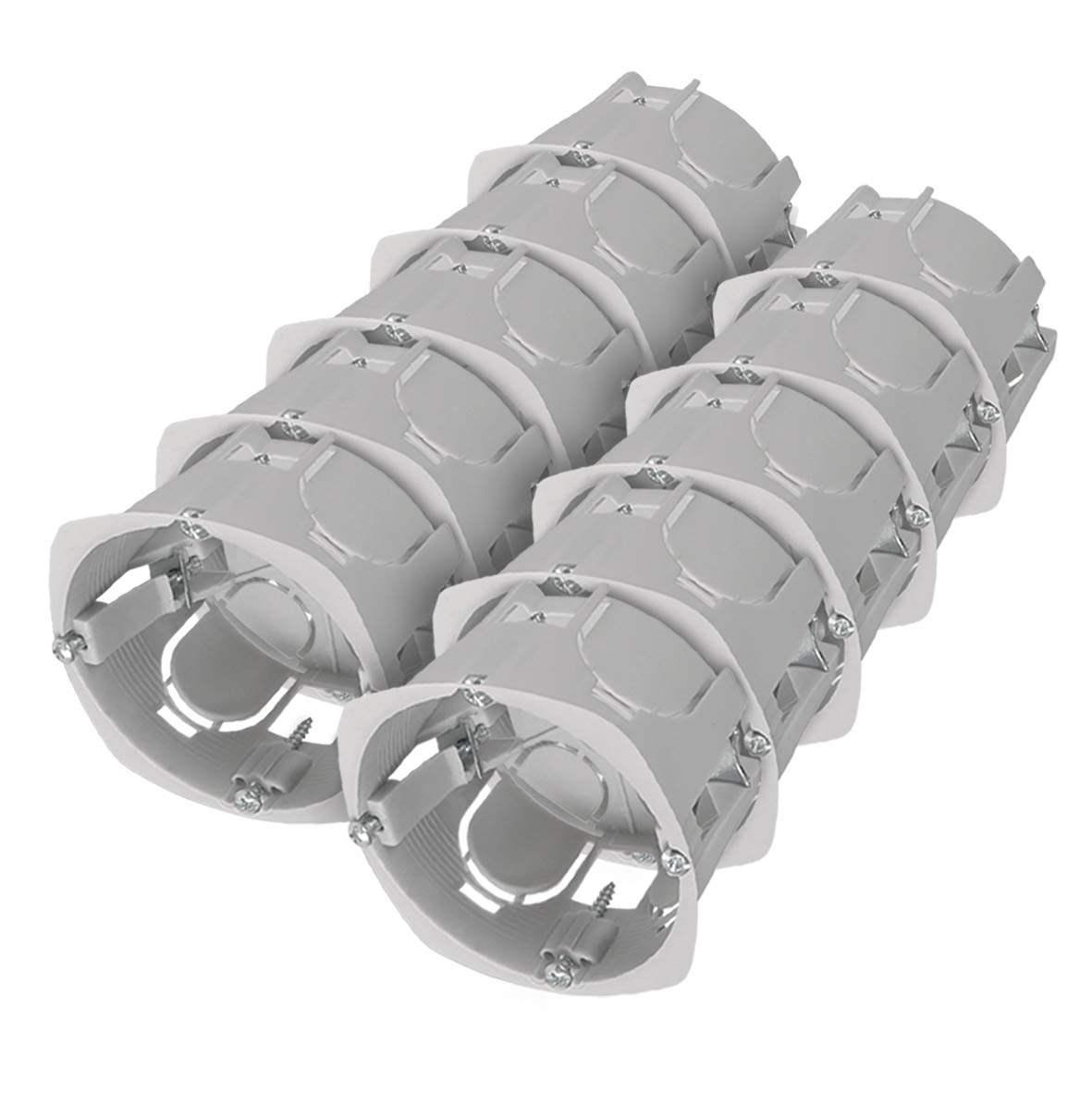 debflex-bo-te-d-encastrement-cloison-s-che-diam-65x40-mm-grise-lot-de-10 image 2