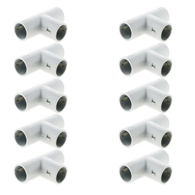 zenitech-lot-de-10-t-s-pour-tube-irl-20mm-gris image 1