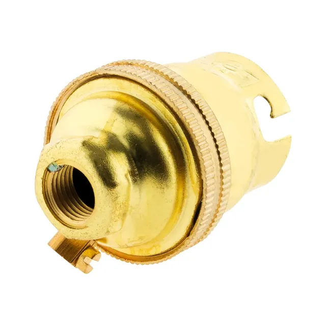zenitech-douille-b22-laiton-bague-simple-avec-borne-de-terre image 1