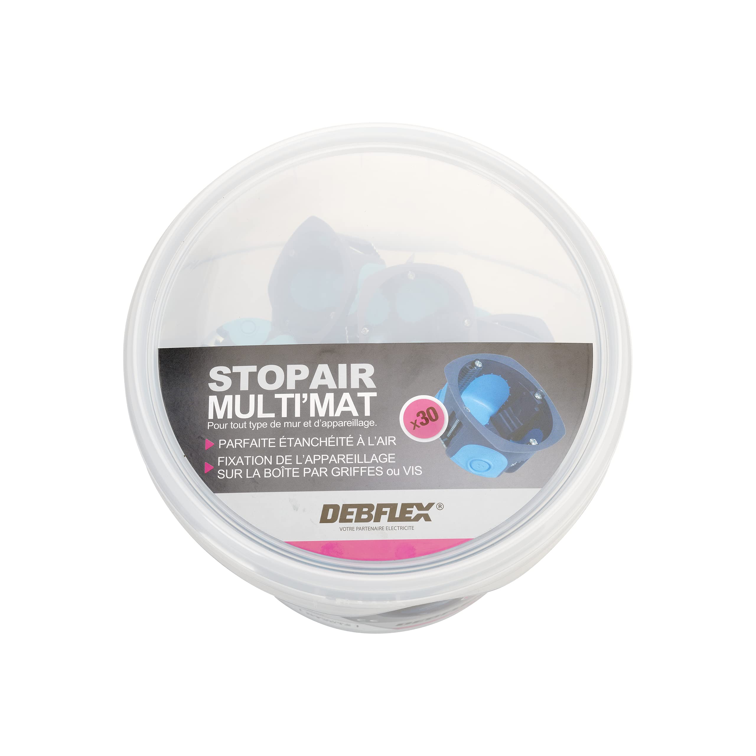 debflex-718396-seau-de-30-bo-tes-stop-air-multimat-d67x40-gris-bleu image 2