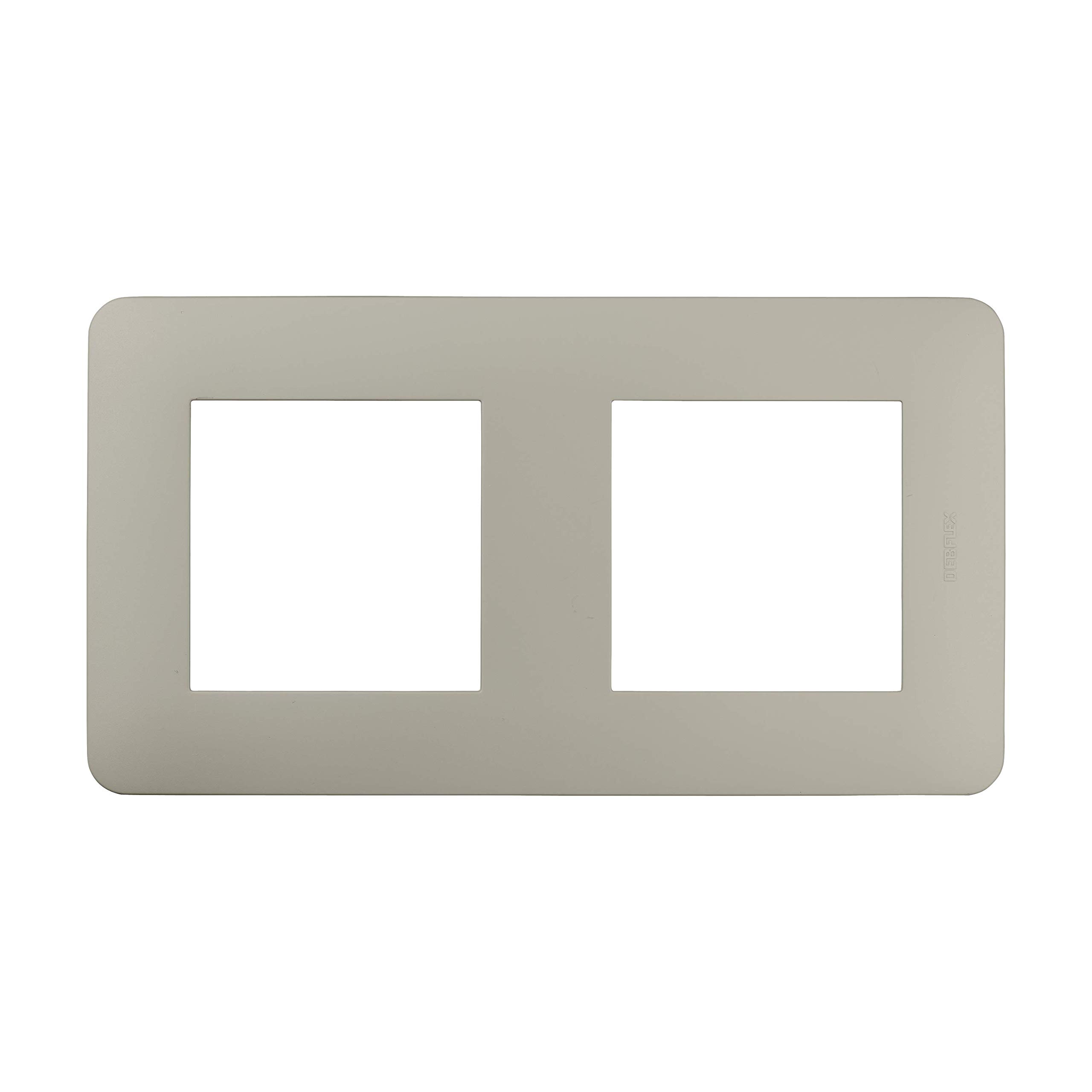debflex-casual-plaque-double-blanc-brillant-155x85mm image 2