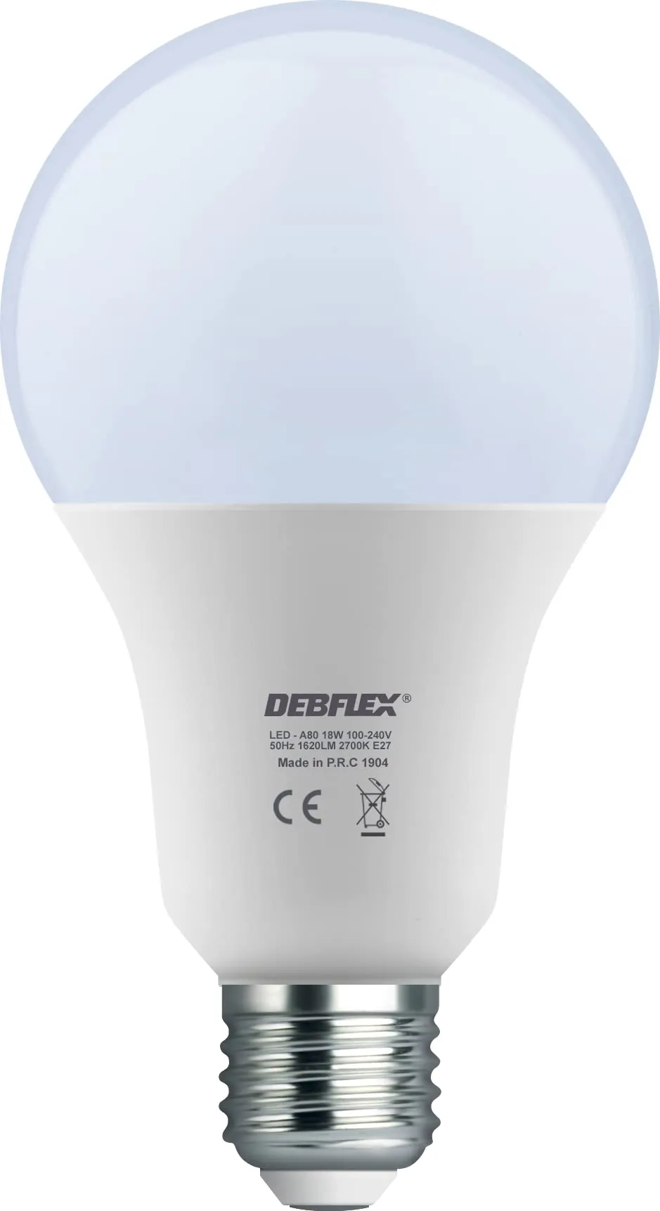 debflex-ampoule-led-9w-a60-culot-b22-blanc-chaud-2700k image 1