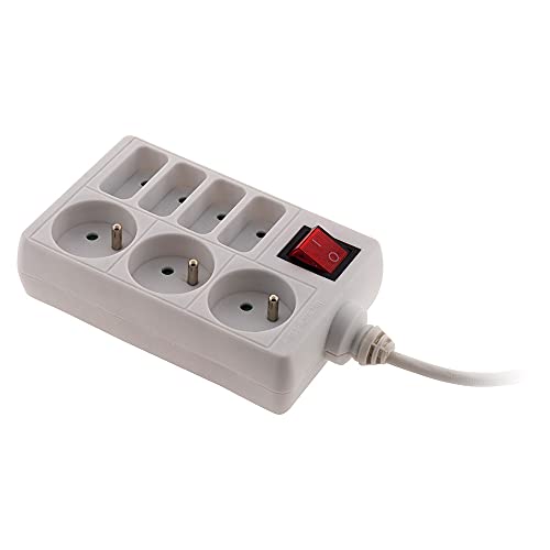 zenitech-bloc-multiprise-4x6a-3x16a-blanc-1m image 8
