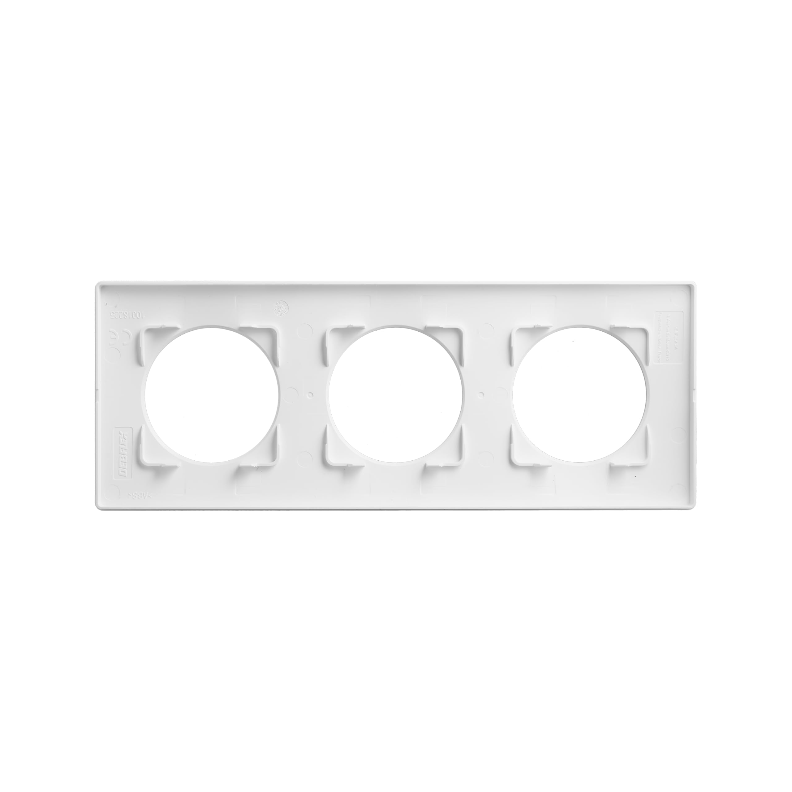 debflex-casual-plaque-triple-blanc-brillant-742003 image 3