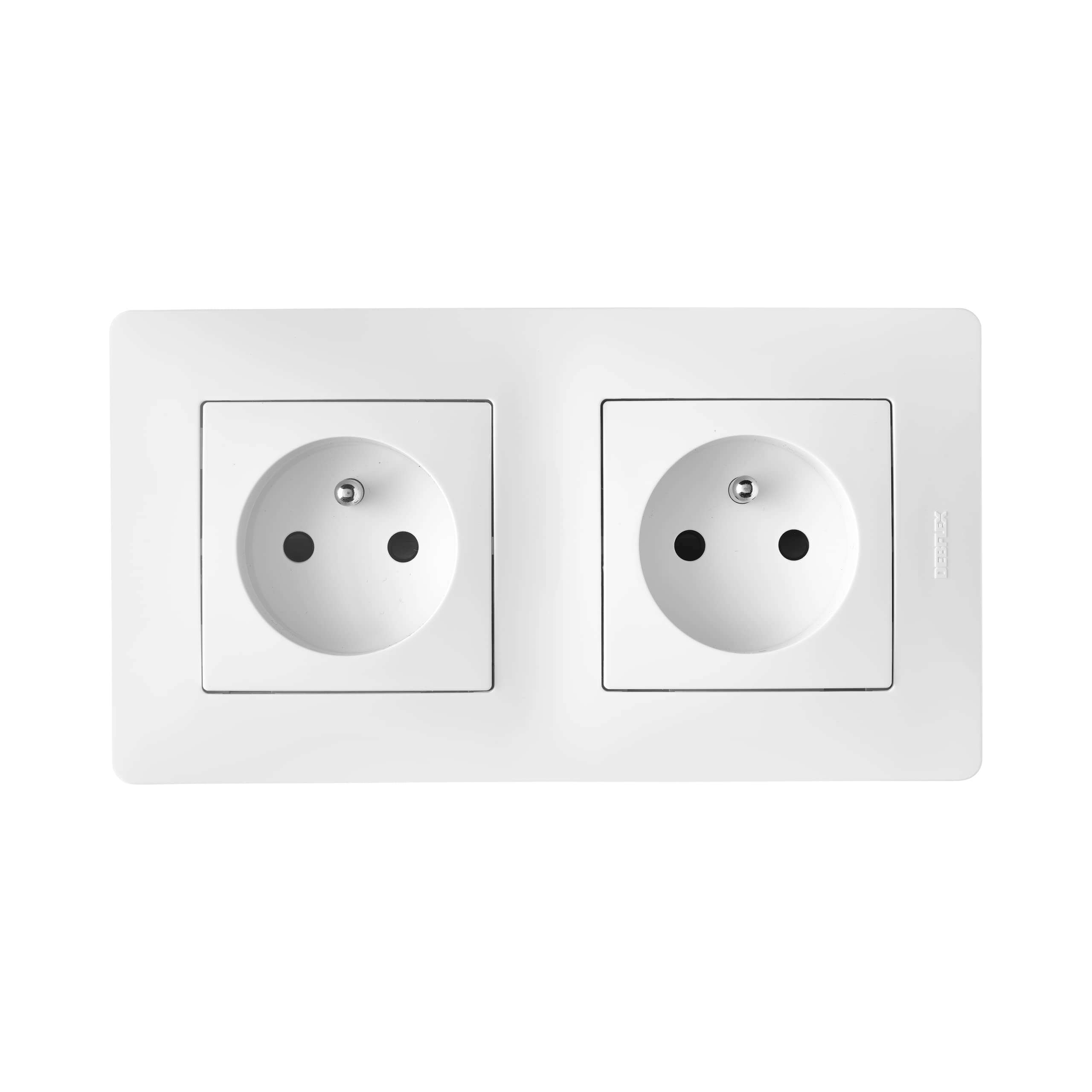 debflex-caly-double-prise-2p-t-16a-encastr-e-blanche-pr-c-bl-e image 2