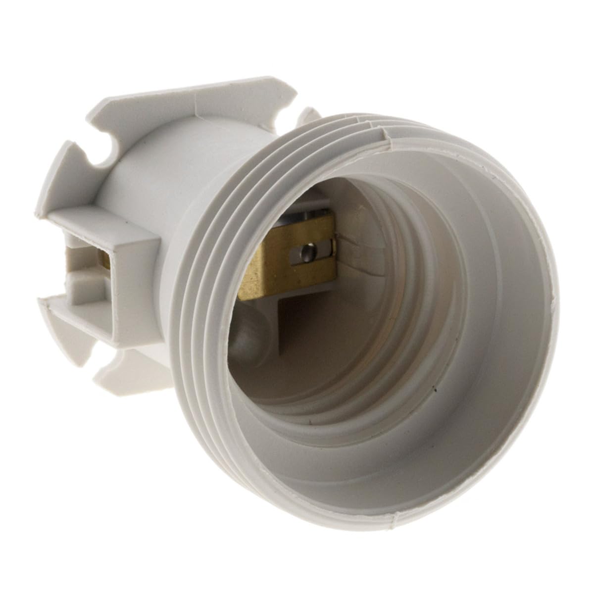 zenitech-lot-de-5-douilles-de-chantier-e27-sans-bague-blanc image 1