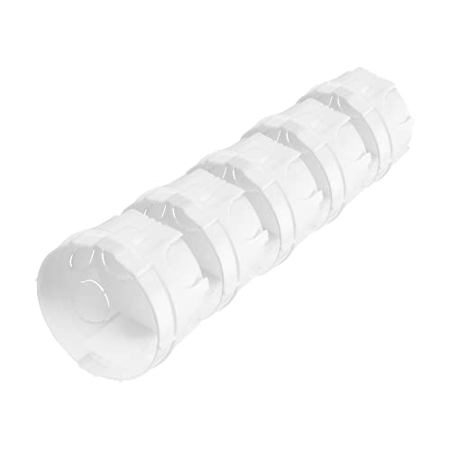 debflex-lot-de-5-bo-tes-de-d-rivation-encastrables-blanc image 6