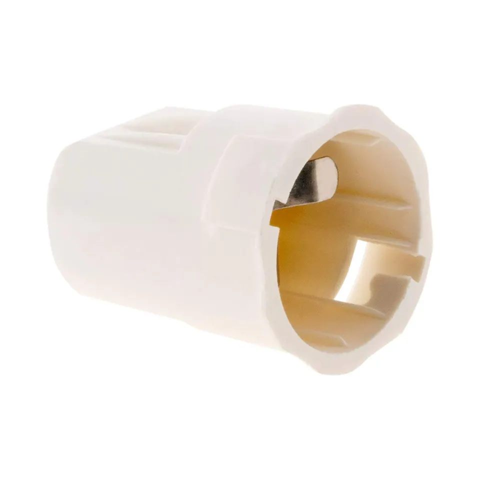 zenitech-lot-5-douilles-testeurs-b22-blanches-100w image 1