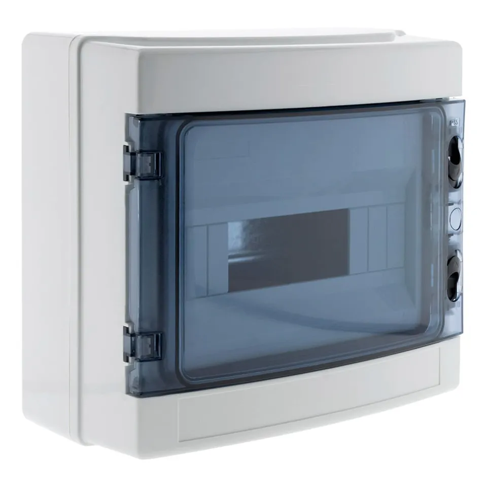 zenitech-coffret-tanche-ip65-8-modules-1-rang-e image 1