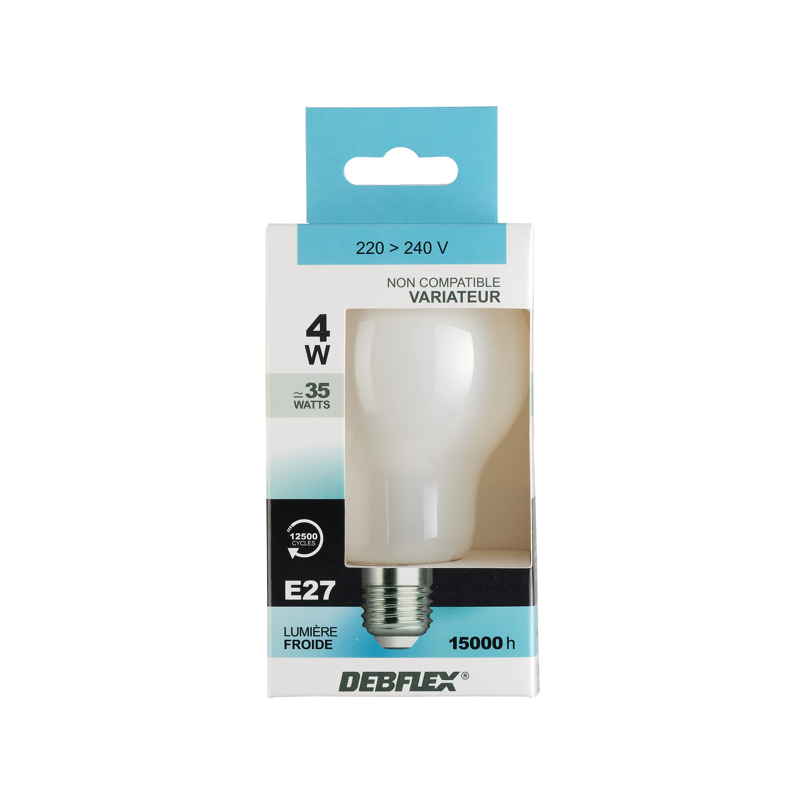 debflex-ampoule-led-s19-a60-filament-4w-e27-4000k-verre-clair-600401 image 8